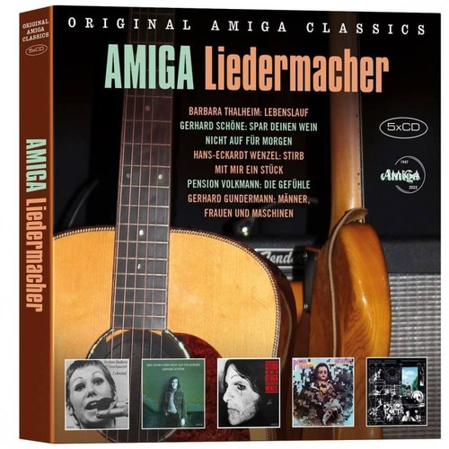 Amiga liedermacher 5cd - amiga, box