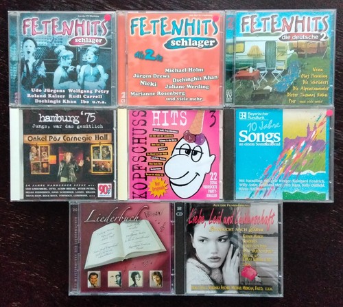 Sammlung s im paket - 8, cd´s
