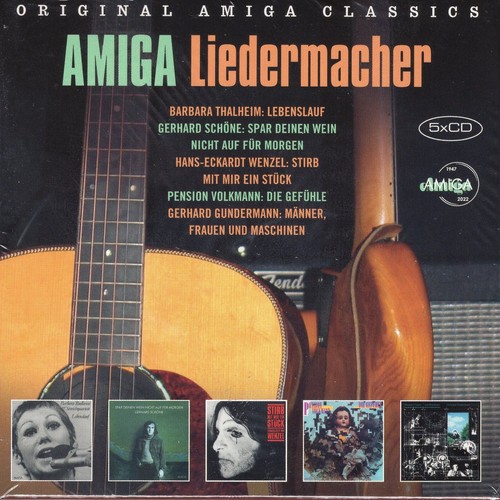 Amiga liedermacher 5 cd - amiga,