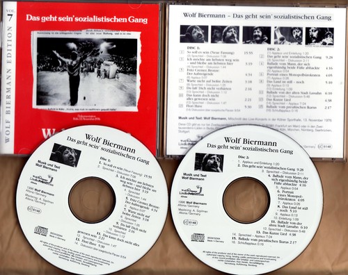 Wolf biermann cds - wolf, –